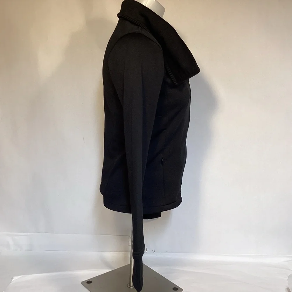 HEAD Womens black tennis jacket full zip size small